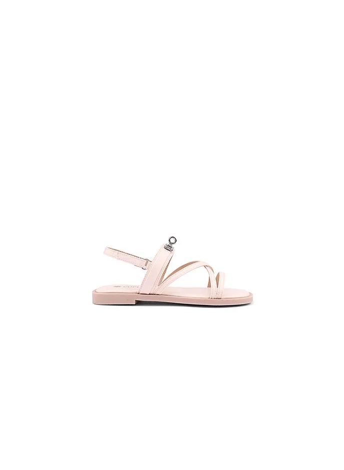 كابلي Girls Flat Ankle Strap Sandals